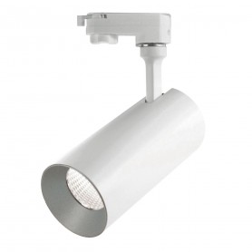 Proyector carril Hidra J R led 18w Indeluz 836C-L3121B-01 Blanco-oro 3000k