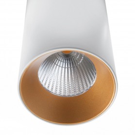 Proyector carril Hidra J R led 18w Indeluz 836C-L3121B-01 Blanco-oro 3000k