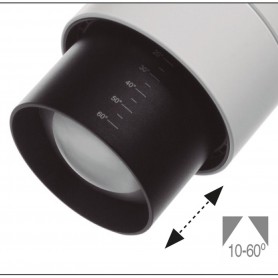 Proyector carril Enigma led 35w Indeluz 803A-L3335B-01 Blanco 4000k