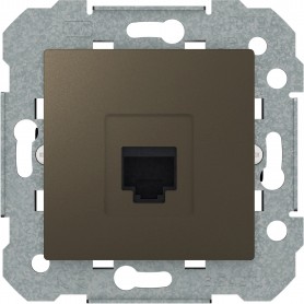 Toma telefono RJ11 BJC 23482-GL serie Viva Gris lava