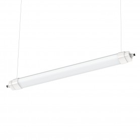Luminaria estanca colgante Indeluz Crous Pen 940D-L3340B-01 Policarbonato 4000K