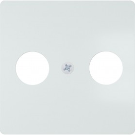 Tapa TV para toma de television Siemens Delta Miro 5TG25610WH Blanco