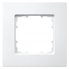 Marco 1 elemento Siemens 5TG11110WH serie Delta Miro Blanco polar