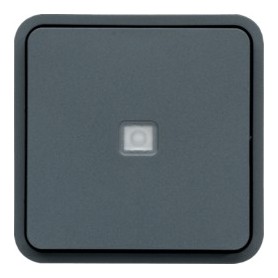 Pulsador luminoso Componible estanco HAGER Cubyko WNA021 IP55