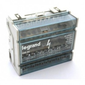Bloque repartidor monobloc tetrapolar LEGRAND 004886 125A 
