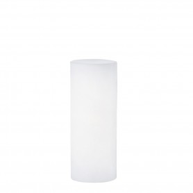 Luminaria de suelo Cristher Cylinder S 394A-G05X1A-01 Blanca