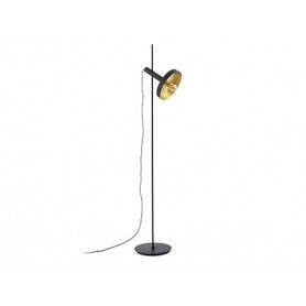 Lampara pie de salon Faro Barcelona Whizz 20164-95 Negro/Oro