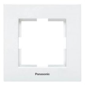 Marco para 1 elemento Panasonic Viko WKTF00012WH Karre Plus Blanco