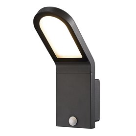 Aplique pared Led con sensor Castello W Dopo 534C-L0109B-04 Antracita 3000k 