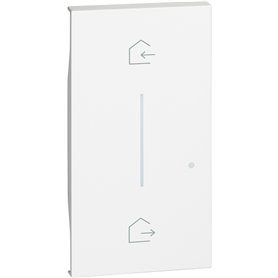 Tecla Bticino KW40M2 serie Living Now with Netatmo color Blanco