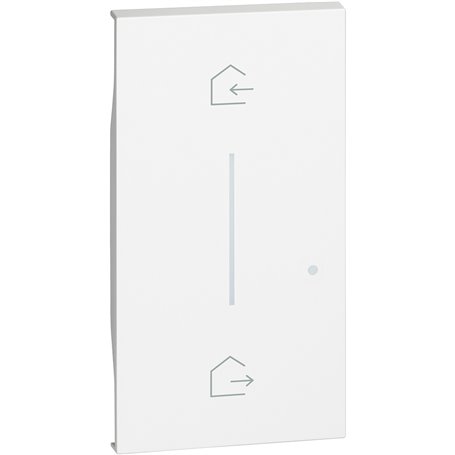 Tecla Bticino KW40M2 serie Living Now with Netatmo color Blanco