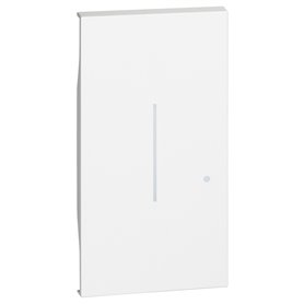 Tecla Bticino KW42M2 serie Living Now with Netatmo color Blanco