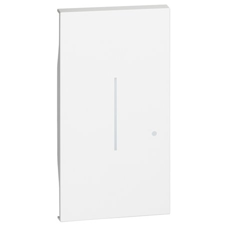 Tecla Bticino KW42M2 serie Living Now with Netatmo color Blanco