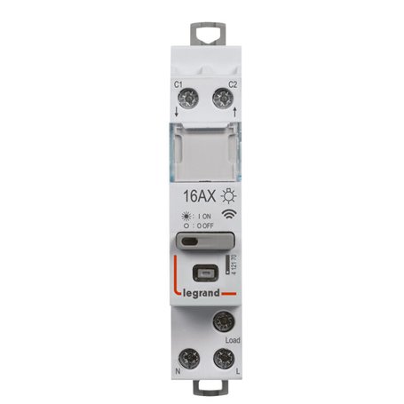 Telerruptor conectado Legrand 412170 Carril Din