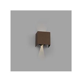Aplique superficie Faro Barcelona OLAN LED 70270 Marron oxido