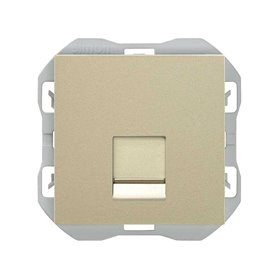 Tapa con 1 conector RJ45 Cat6 Simon 20000187-094 Simon 270 Cava 2 modulos