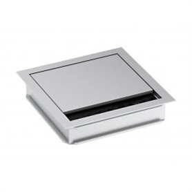 Pasamuros Bachmann Loop Square 930.310 Gris Metalizado