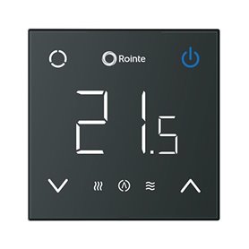 Termostatos wifi Rointe CT.2 TSMTIB2 para suelo radiante Negro