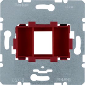 Soporte para 1 conector informatico Berker by Hager 454001 sistema Keystone