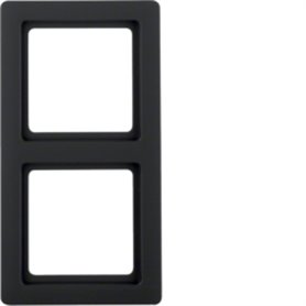 Marco 2 elementos Berker By Hager Q1 10126086 Antracita