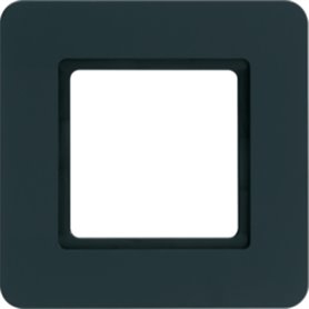 Marco 1 elemento iluminado Hager By Berker Q7 10116106 Antracita