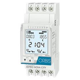Interruptor Horario alumbrado publico ORBIS ASTRA NOVA CITY 230V OB178012