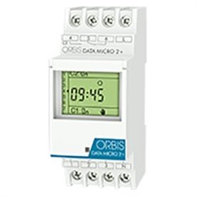 Interruptor Horario digital ORBIS DATA MICRO OB171912N 2 Conmutados
