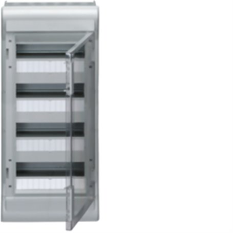 Caja hager 48 modulos estanca IP65 modelo Vector VE412SN UV resistant