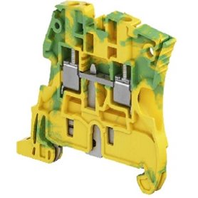 Borna de paso ENTRELEC ZS6-PE 6mm2 1SNK506150R0000 Amarillo/verde