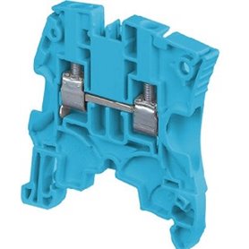 Borna de paso ENTRELEC ZS6-BL 6mm2 1SNK506020R0000 Azul