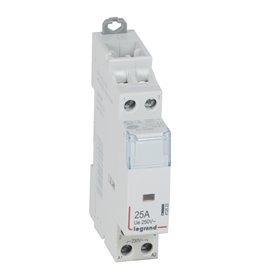Contactor 2P 25A 2NA 230V 1 módulo Legrand CX3 412523