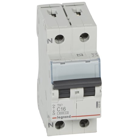Interruptor Automatico TX3 1P+N 16A  Legrand 403586