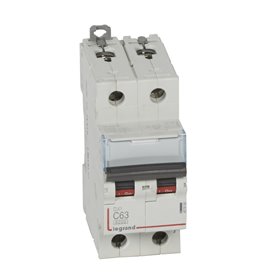 Interruptor Automatico DX3 2 Polos 63A  Legrand 407806