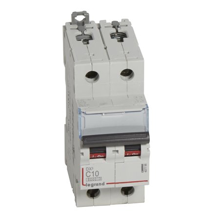 Interruptor Automatico DX3 2 Polos 10A Legrand 407798
