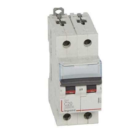 Interruptor Automatico DX3 2 Polos 20A Legrand 407801