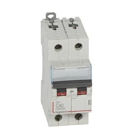 Interruptor Automatico DX3 2 Polos 40A Legrand 407804