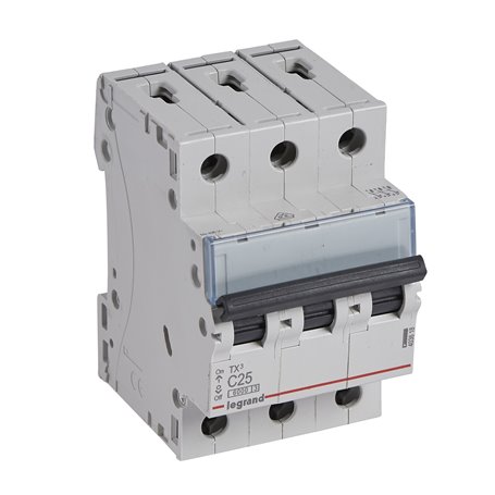Interruptor Automatico TX3 3 Polos 25A  Legrand 403618