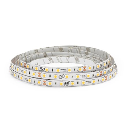 Rollo 5Mt Tira de led 90014 14.4W IP20 24V Jiso 90014-2493 3000k Calido