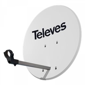 Antena parabolica 630 Televes 793002 ISD 630 Blanco