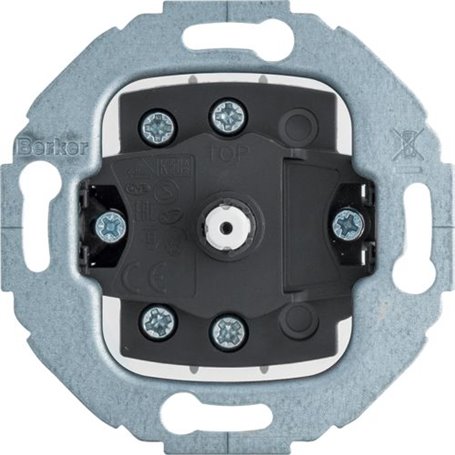 Interruptor Bipolar Rotatico Berker By Hager 389303 Series Redondas