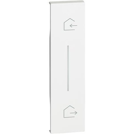Tecla Bticino KW40 serie Living Now with Netatmo color Blanco