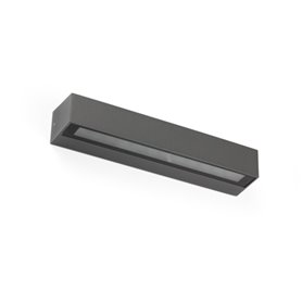Aplique Led superficie Faro Barcelona 71904 DORO-20 Gris Oscuro