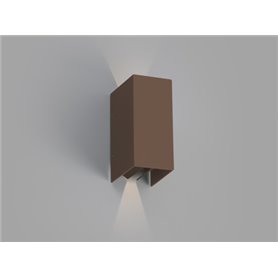 Aplique Led superficie Faro Barcelona 70268 BLIND Marron Oxido