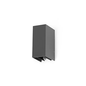 Aplique Led superficie Faro Barcelona 70634 BLIND Gris Oscuro