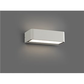 Aplique led superficie Faro Barcelona TAKUA 71308 Blanco Mate