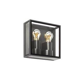 Aplique superficie Faro Barcelona 71306 POMO Gris oscuro