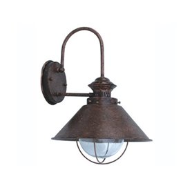 Aplique superficie Faro Barcelona 71129 NAUTICA-G Marron Oxido