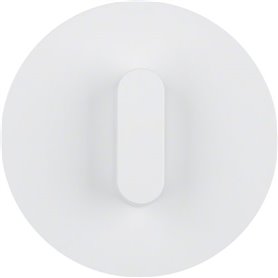 Tapa con mando Berker By Hager 1001208900 serie R.Classic Blanco Brillo