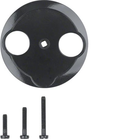 
Tapa TV Berker By Hager 103921 serie 1930 Negro