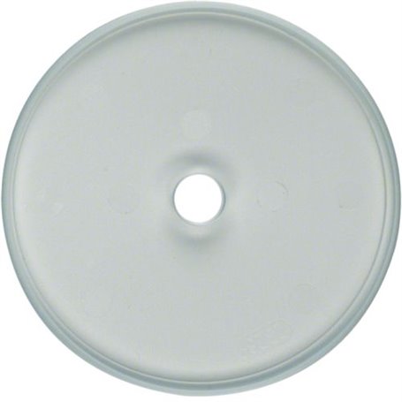 Tapa central Berker By Hager 1090 serie 1930 Glas Cristal Transparente